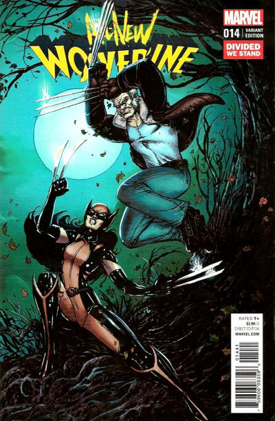 All-New Wolverine #14D [Joyce Chin 'Divided We Stand' Variant] (January 2017)