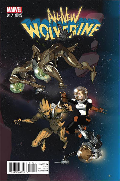 All-New Wolverine #17B [Bengal Variant] (April 2017)