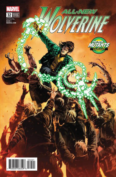 All-New Wolverine #32B [Mike Deodato Jr. 'New Mutants' Variant] (May 2018)