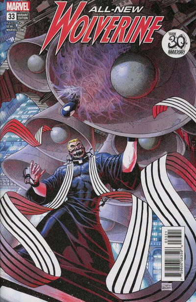 All-New Wolverine #33B [Dustin Weaver 'Venom 30th Anniversary' Variant] (June 2018)