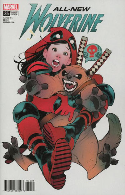 All-New Wolverine #35B [Elizabeth Torque 'Deadpool' Variant] (July 2018)