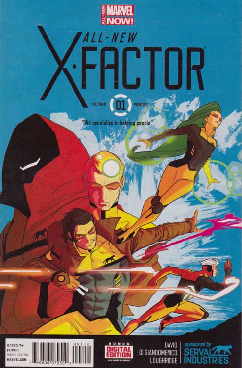 All-New X-Factor #1 [Second Printing] (March 2014)