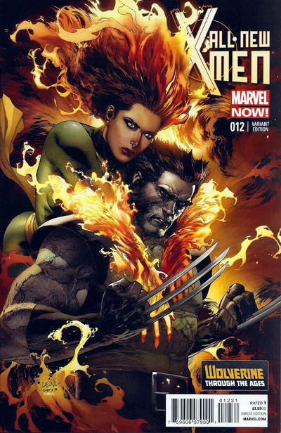 All-New X-Men #12B [Leinil Francis Yu "Wolverine Through The Ages" Variant] (August 2013)