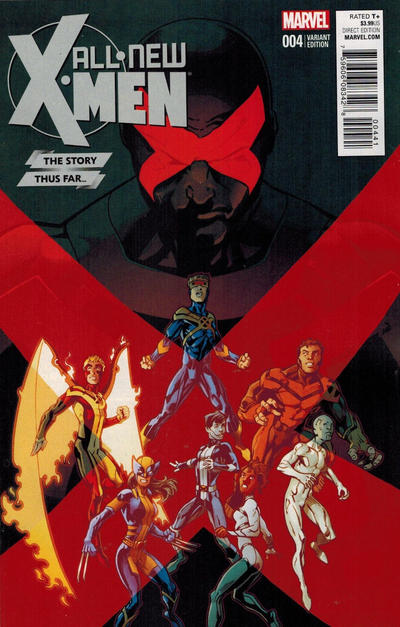 All-New X-Men Vol II #4D [Mark Bagley 'The Story Thus Far' Variant] (April 2016)