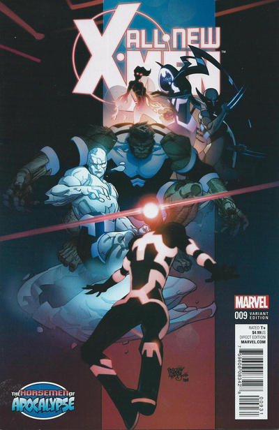 All-New X-Men Vol II #9B [Pasqual Ferry 'Age of Apocalypse' Variant] (July 2016)