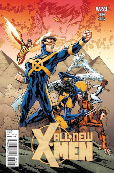 All-New X-Men Vol II #9C [Ken Lashley Connecting Variant] (July 2016)