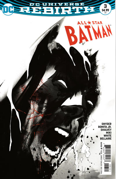 All-Star Batman #3B [Jock Variant] (December 2016)