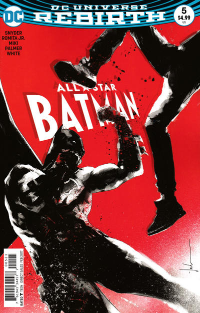 All-Star Batman #5B [Jock Variant] (February 2017)