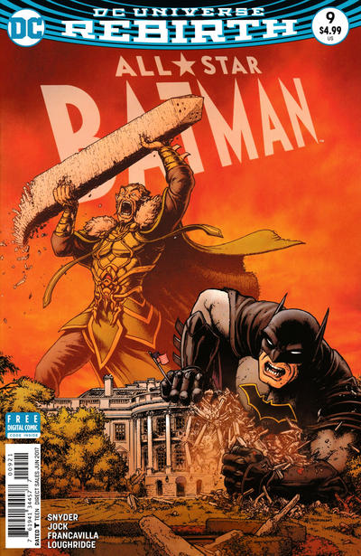All-Star Batman #9B [Chris Burnham Variant] (June 2017)