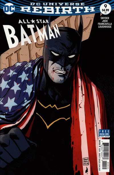 All-Star Batman #9C [Francesco Francavilla Variant] (June 2017)
