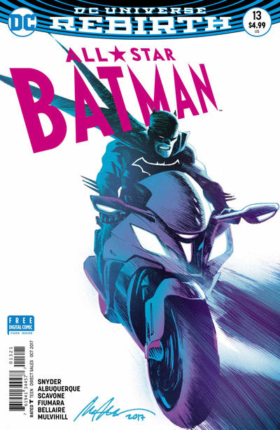 All-Star Batman #13B [Rafael Albuquerque Variant] (October 2017)