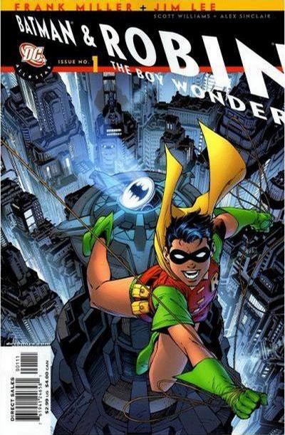 All Star Batman & Robin, the Boy Wonder #1B [Jim Lee Robin Variant] (September 2005)