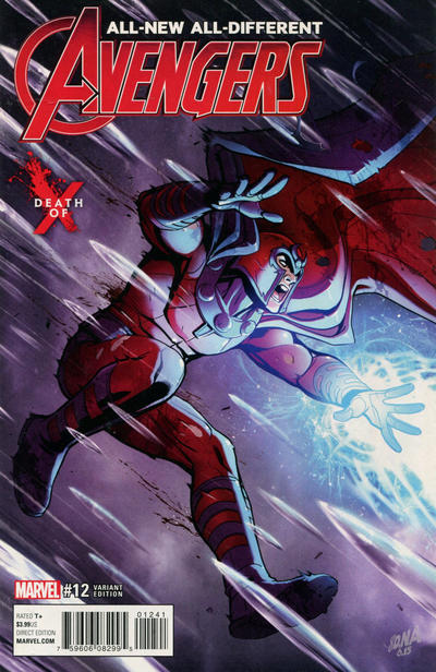 All-New, All-Different Avengers #12B ['Death of X' David Nakayama Variant] (September 2016)