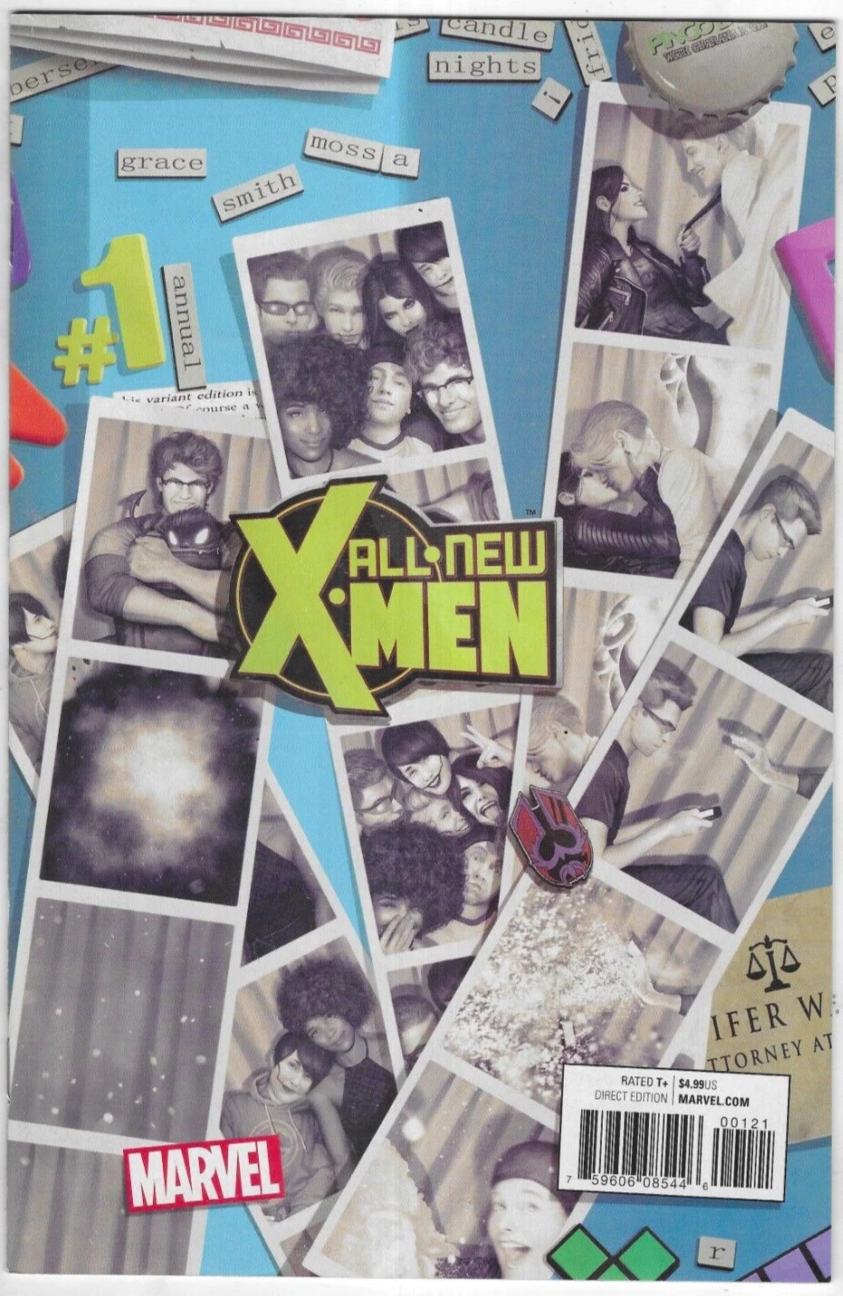 All-New X-Men Vol II Annual #1B [Rahzzah Variant] (January 2017)