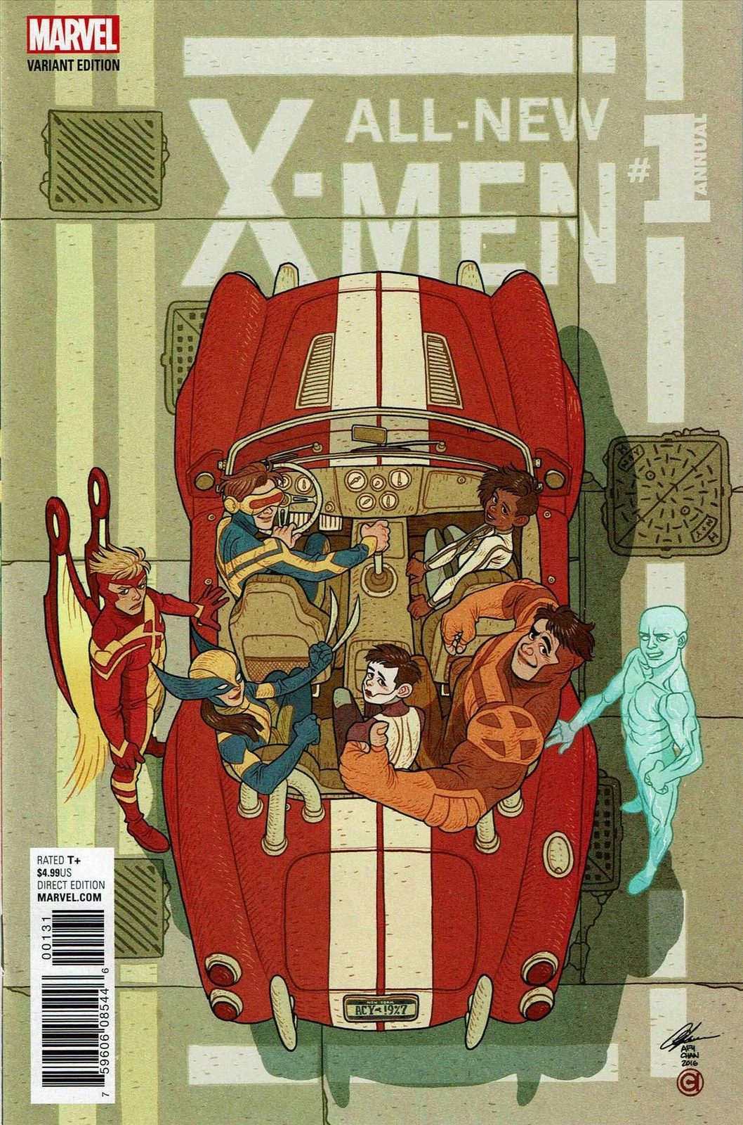 All-New X-Men Vol II Annual #1C [Afu Chan Variant] (January 2017)