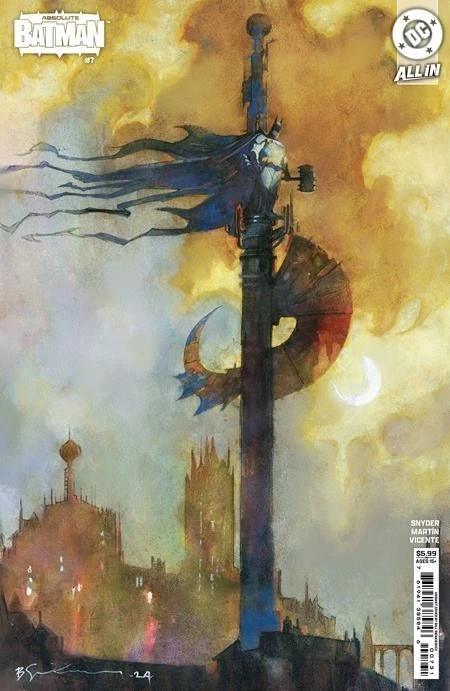 Absolute Batman #7C [Bill Sienkiewicz Cardstock Variant] (June 2025)