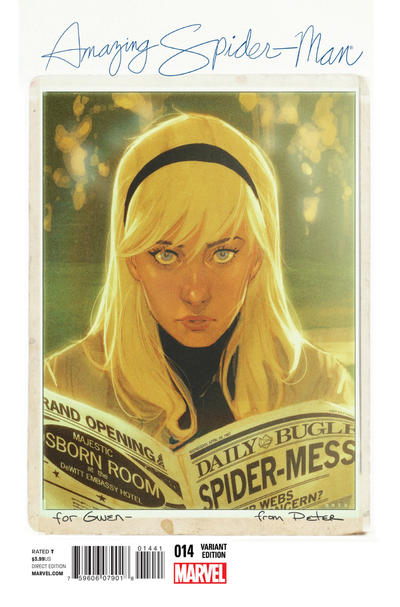Amazing Spider-Man Vol III #14D [Phil Noto Variant] (April 2015)