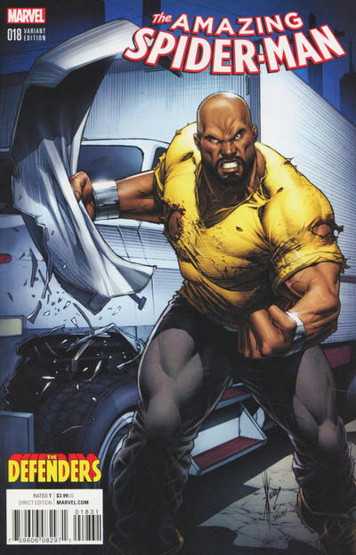 Amazing Spider-Man Vol IV #18C [Dale Keown 'Defenders' Variant] (November 2016)