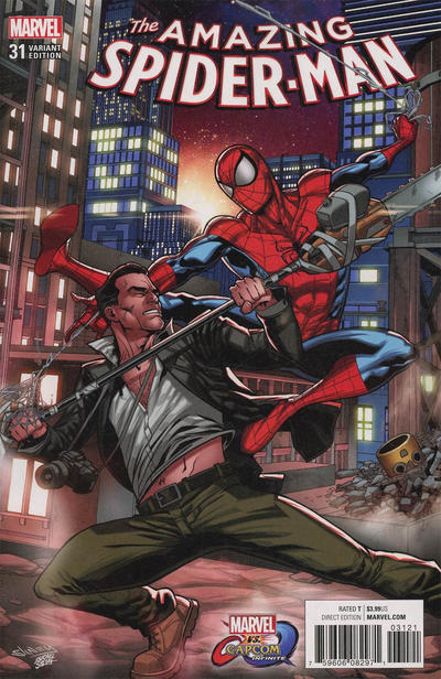 Amazing Spider-Man Vol IV #31B [Will Sliney 'Marvel vs Capcom Infinite' Variant] (October 2017)