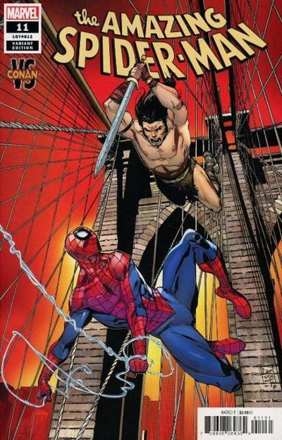 Amazing Spider-Man Vol V #11C [Giuseppe Camuncoli 'Conan Vs.' Variant] (February 2019)