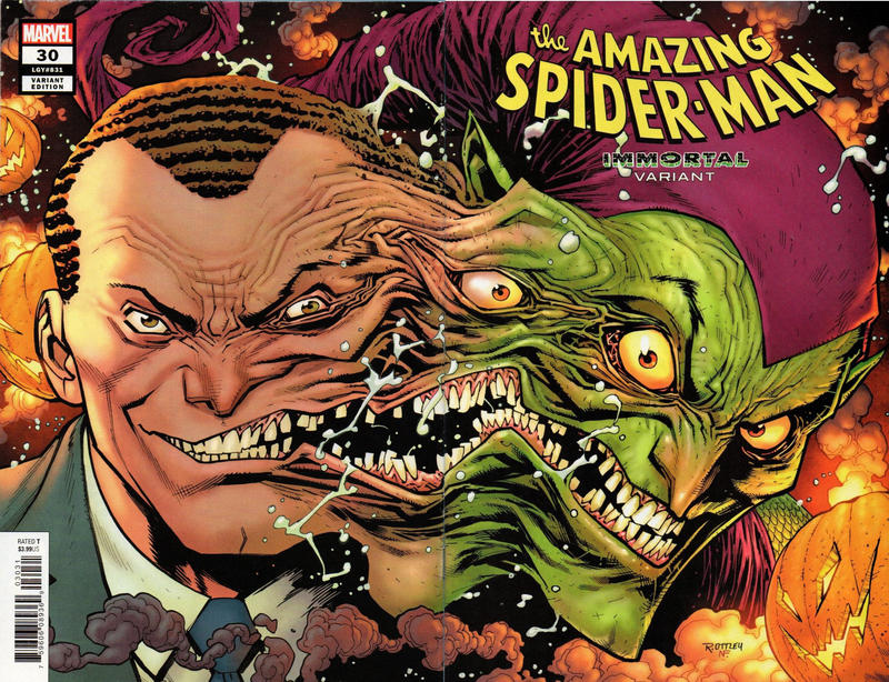 Amazing Spider-Man Vol V #30C [Ryan Ottley 'Immortal' Variant] (November 2019)