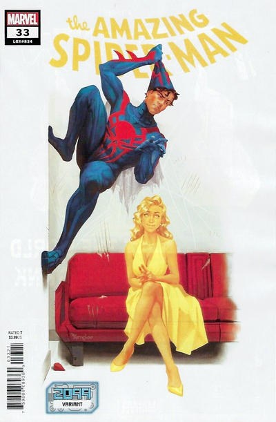 Amazing Spider-Man Vol V #33B [Miguel Mercado '2099' Variant] (January 2020)