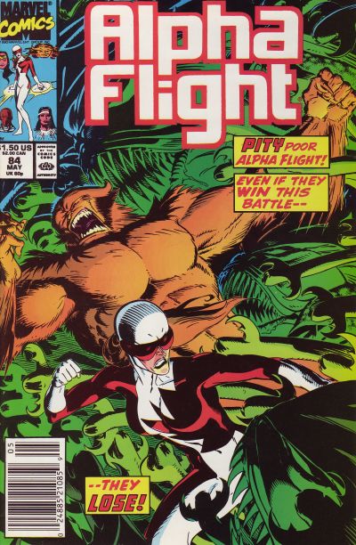 Alpha Flight #84 (May 1990)
