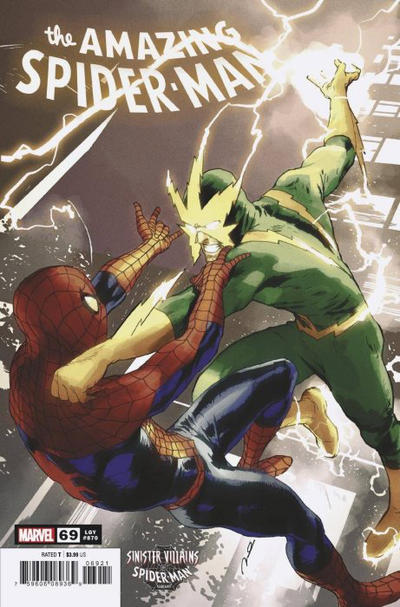 Amazing Spider-Man Vol V #69B [Gerald Parel 'Sinister Villains of Spider-Man' Variant] (August 2021)