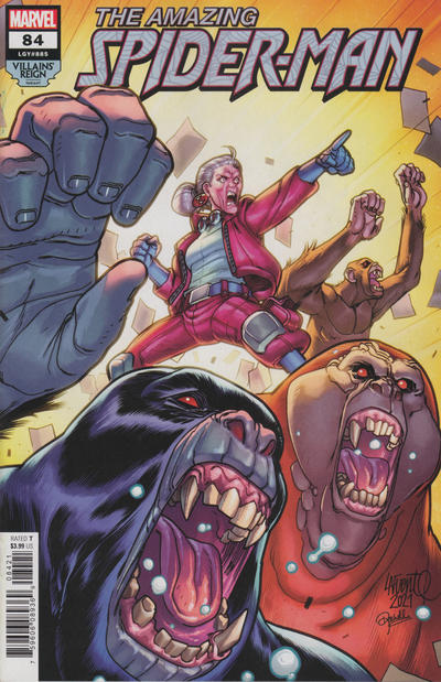 Amazing Spider-Man Vol V #84B [David Lafuente 'Villains' Reign' Variant] (March 2022)