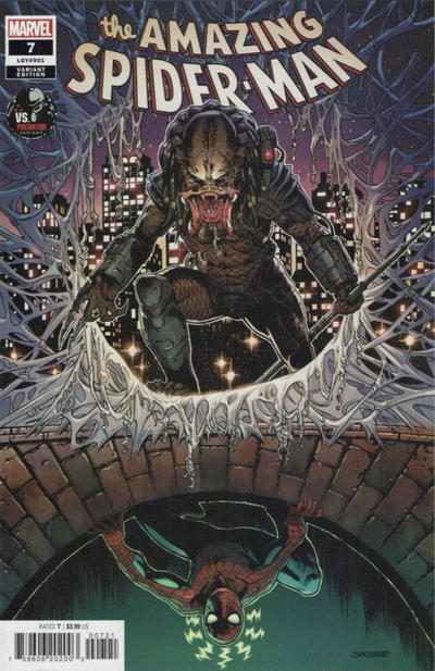 Amazing Spider-Man Vol VI #7B [Cory Smith 'Vs. Predator' Variant] (October 2022)