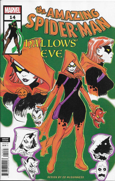 Amazing Spider-Man Vol VI #14B [Ed McGuinness Design Variant] (January 2023)