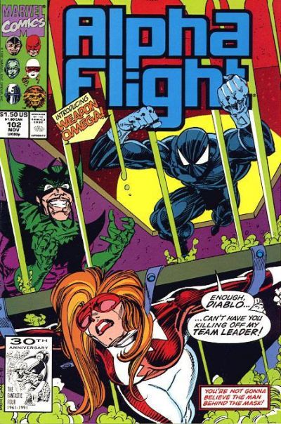 Alpha Flight #102 (November 1991)