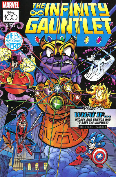 Amazing Spider-Man Vol VI #23E [Lorenzo Pastrovicchio Disney 100 'Infinity Gauntlet' Variant] (June 2023)