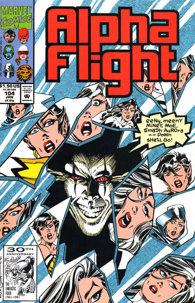 Alpha Flight #104 (January 1992)