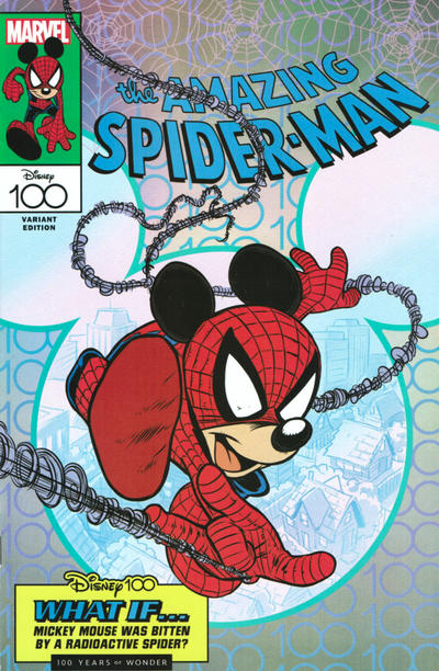 Amazing Spider-Man Vol VI #35B [Claudio Sciarrone Disney 100 'Amazing Spider-Man' Variant] (December 2023)