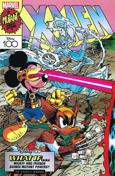 Amazing Spider-Man Vol VI #39B [Vitale Mangiatordi Disney 100 'X-Men' Variant] (February 2024)