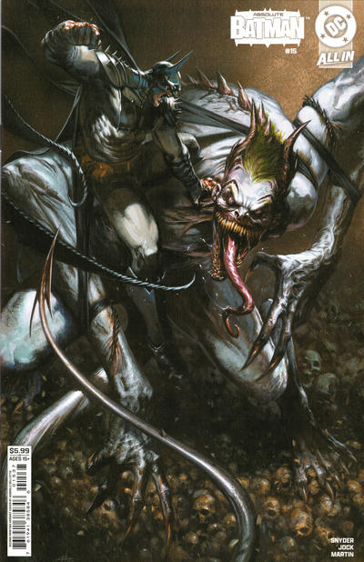 Absolute Batman #15C [Second Printing Gabriele Dell'Otto Cardstock Variant] (April 2026)