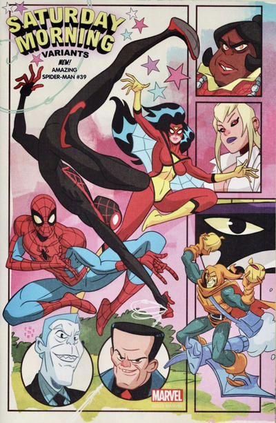 Amazing Spider-Man Vol VI #39D [Sean Galloway 'Saturday Morning' Variant] (February 2024)