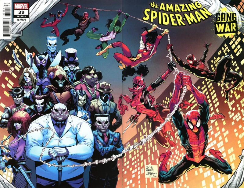 Amazing Spider-Man Vol VI #39E [Ryan Stegman Wraparound Variant] (February 2024)
