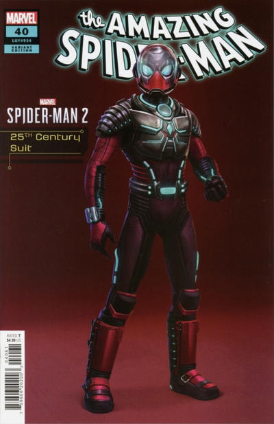 Amazing Spider-Man Vol VI #40F [Anthony Francisco Marvel's Spider-Man 2 '25th Century Suit' Variant] (February 2024)