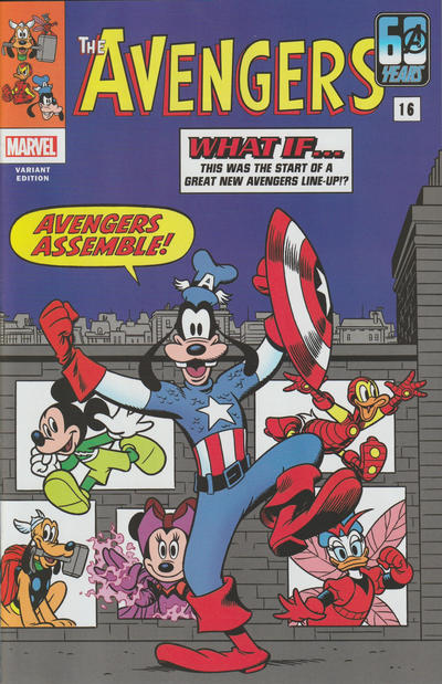 Amazing Spider-Man Vol VI #45B [Vitale Mangiatordi Disney What If? 'Avengers' Variant] (May 2024)