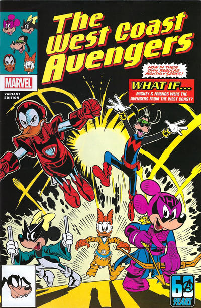 Amazing Spider-Man Vol VI #47B [Alessandro Pastrovicchio Disney What If? 'West Coast Avengers' Variant] (June 2024)