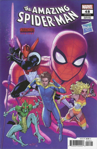 Amazing Spider-Man Vol VI #48D [David Marquez 'Micronauts' Variant] (June 2024)