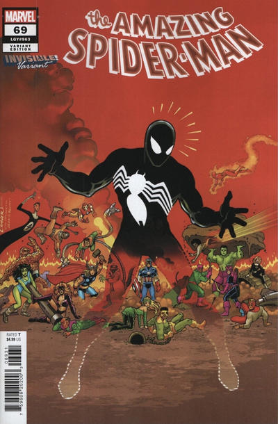 Amazing Spider-Man Vol VI #69C [Amanda Conner 'Invisible! Variant] (May 2025)