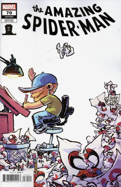 Amazing Spider-Man Vol VI #70B [Skottie Young Variant] (May 2025)