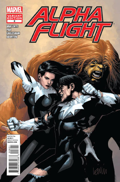 Alpha Flight Vol IV #8B [Leinil Francis Yu Variant] (March 2012)