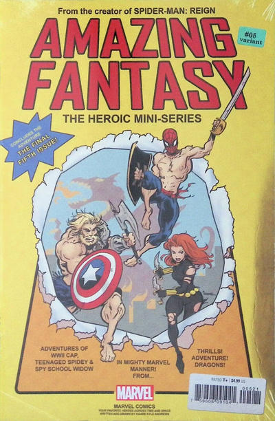 Amazing Fantasy Vol III #5B [Kaare Andrews Variant] (February 2022)