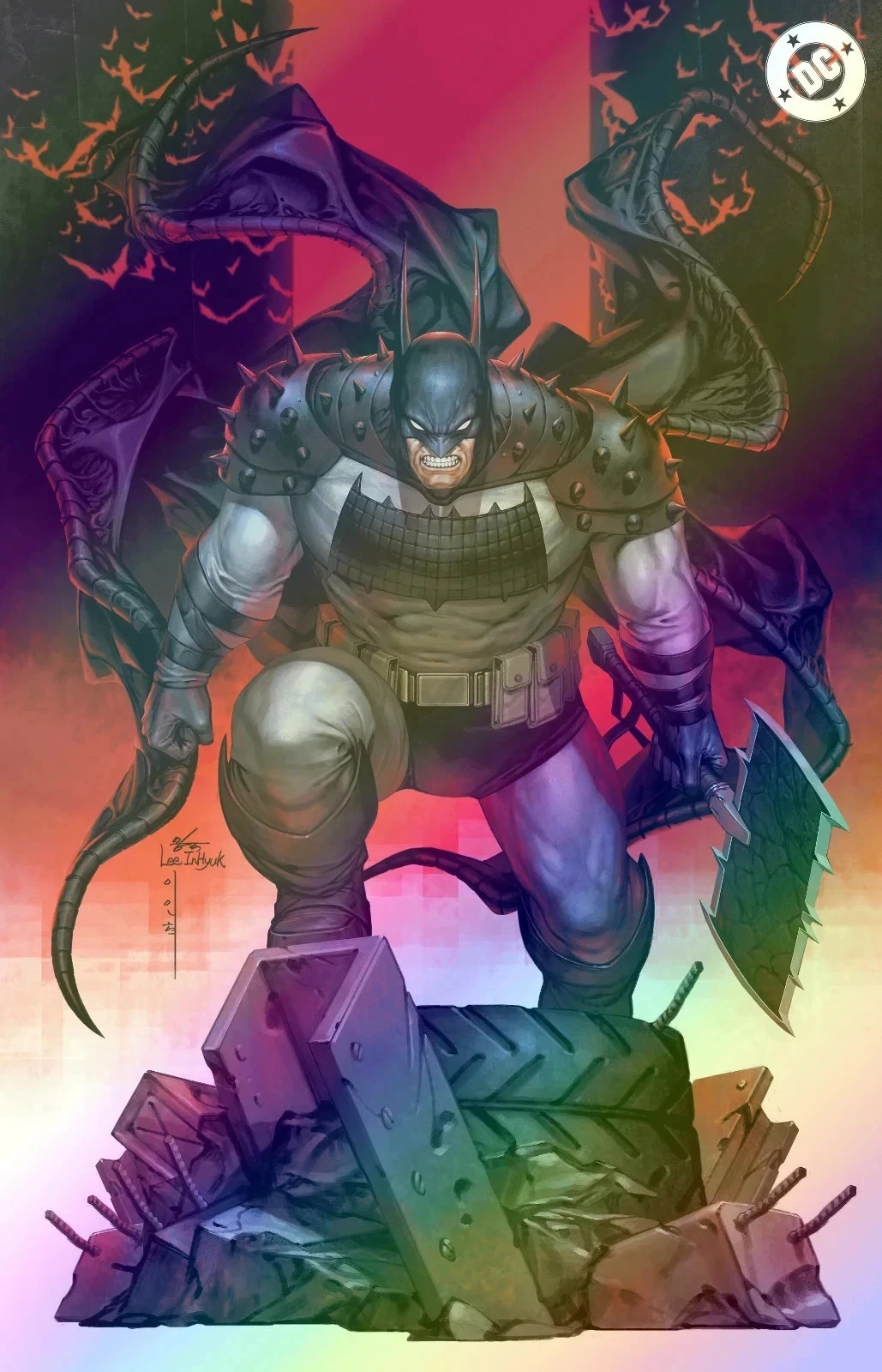 Absolute Batman #1C [Tenth Printing InHyuk Lee Foil Cardstock Variant] (March 2026)