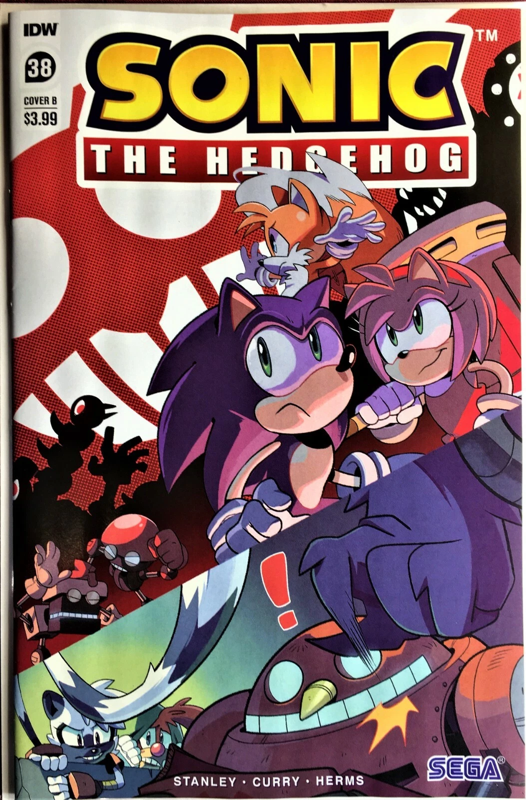 Sonic the Hedgehog Vol II #38B [Thomas Rothlisberger Variant] (February 2021)