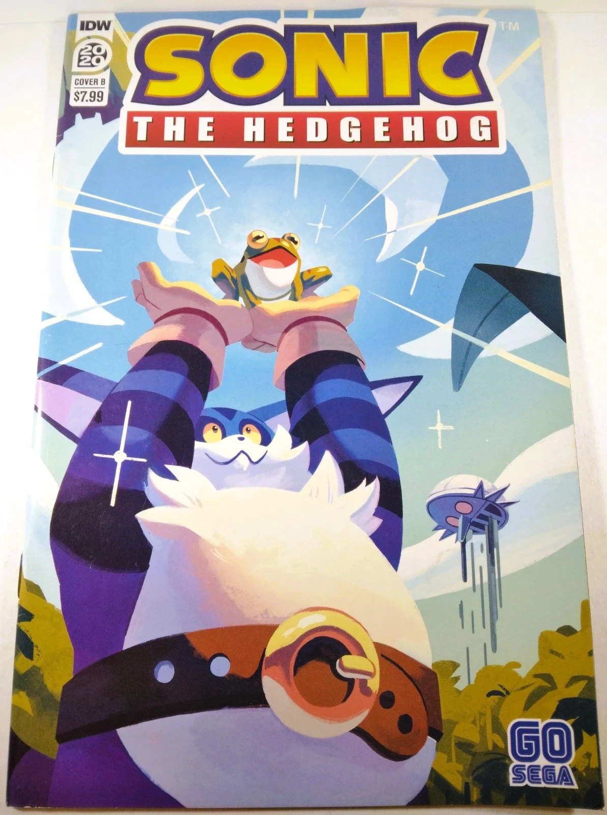 Sonic the Hedgehog Annual 2020 [Cover B - Nathalie Fourdraine Variant] (July 2020)